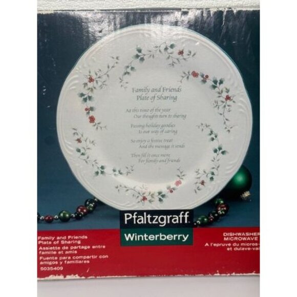 Winterberry® Family and Friends Plate of Sharing Pfaltzgraf - Picture 2 of 7